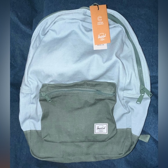 Herschel blue green heritage Colton casuals backpack NWT